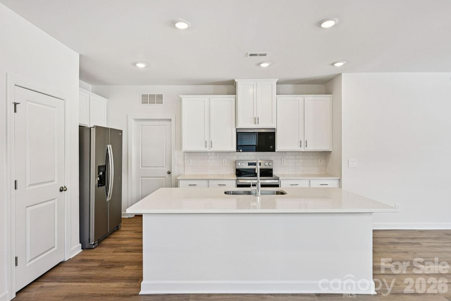 Furnished interior view inside a new home in Walnut Reserve, Conover (Image 10). Furnished interior view inside a new home in Walnut Reserve, Conover (Image 10).