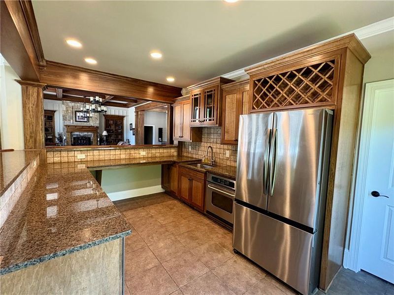 Furnished interior view inside a new home in Riversprings, Dacula (Image 13).