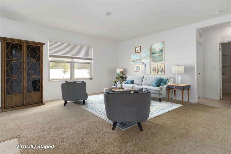 Furnished interior view inside a new home in , New Smyrna Beach (Image 9).