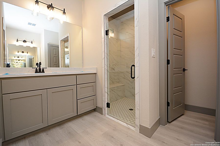 Furnished interior view inside a new home in , Fischer (Image 5). Furnished interior view inside a new home in , Fischer (Image 5).