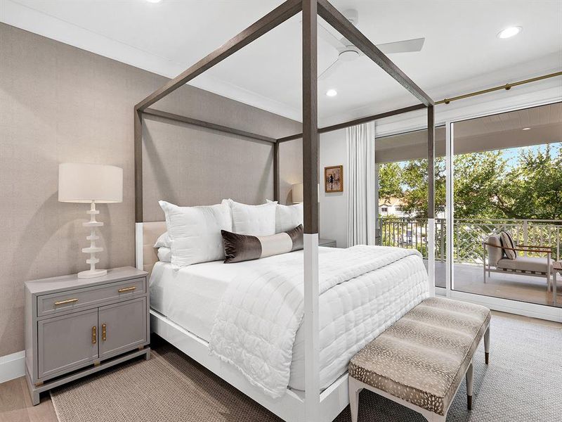 Furnished interior view inside a new home in , Sarasota (Image 55).