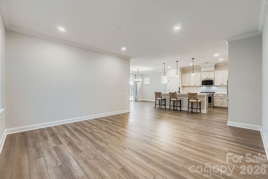 Spacious, unfurnished interior of a new home in Trilogy® Lake Norman, Denver (Image 27).