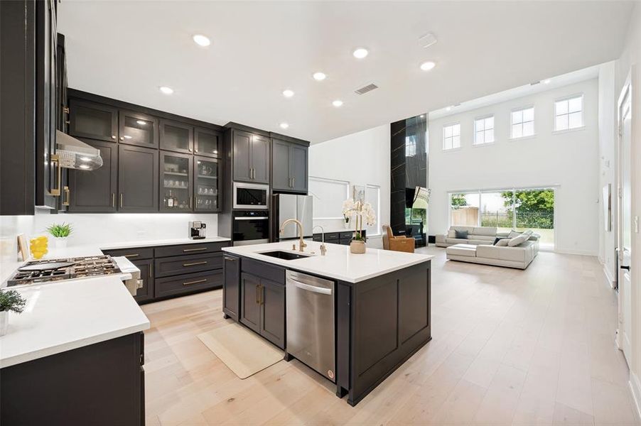 Furnished interior view inside a new home in , Frisco (Image 10).