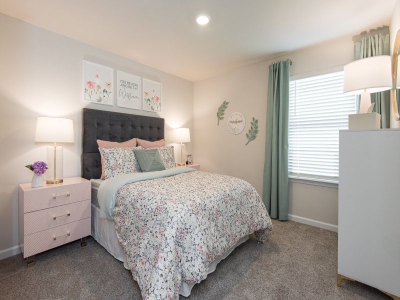 Furnished interior view inside a new home in Preserve at Mountain Creek, Pendergrass (Image 18).