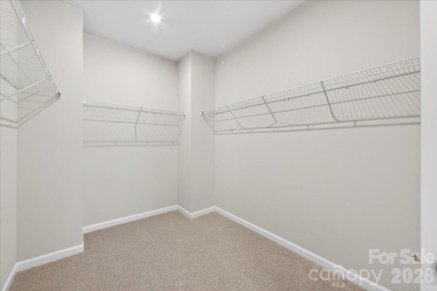 Large walk-in closet