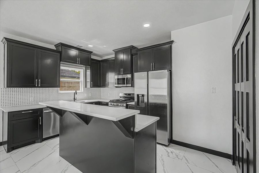 Furnished interior view inside a new home in , Houston (Image 5).