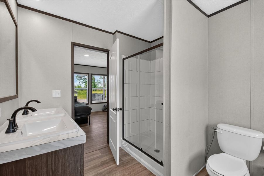 Furnished interior view inside a new home in , Conroe (Image 16). Furnished interior view inside a new home in , Conroe (Image 16).