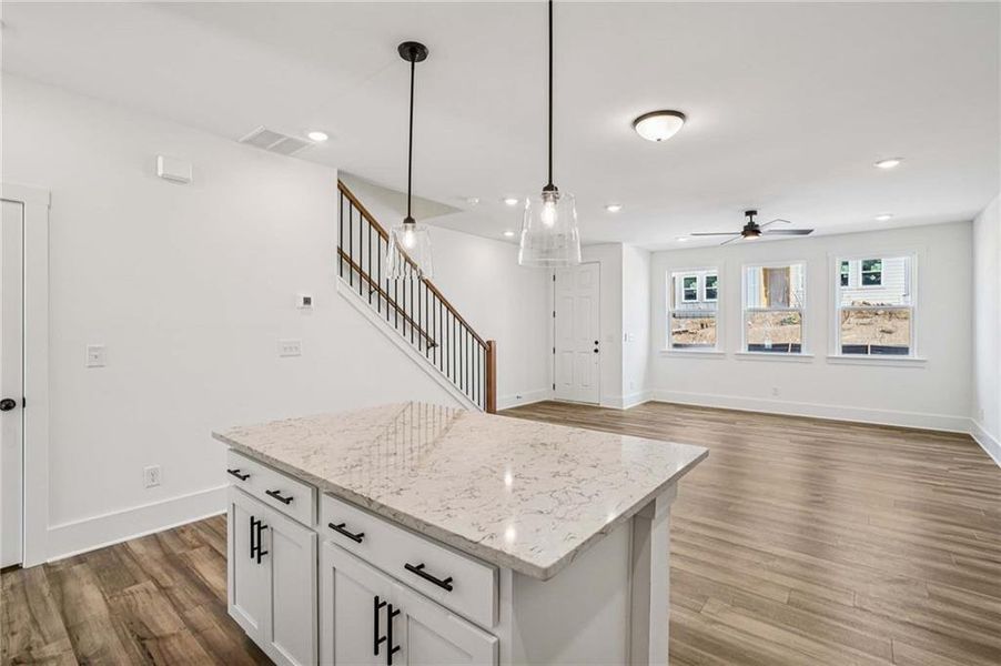 Furnished interior view inside a new home in Park Vue, Atlanta (Image 7).
