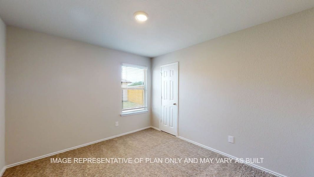Representative unfurnished interior of a home built from the Texas Cali by D.R. Horton in Victory Ranch, Killeen (Image 13).