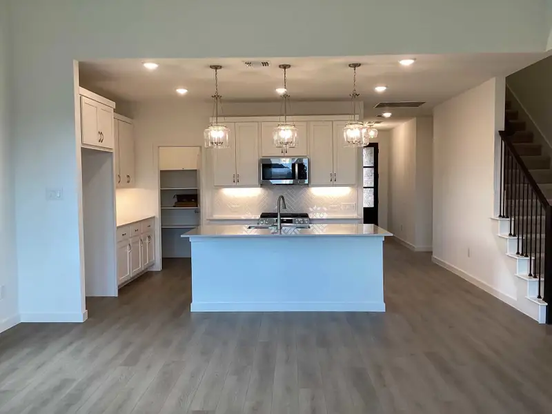 Kitchen Construction Progress featuring the Timeless Collection