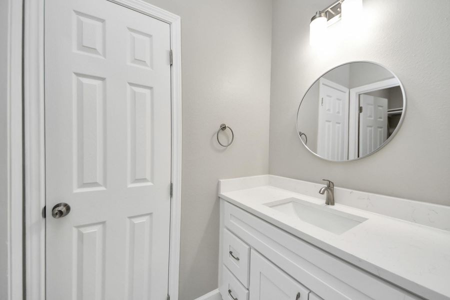 Furnished interior view inside a new home in , Houston (Image 16).