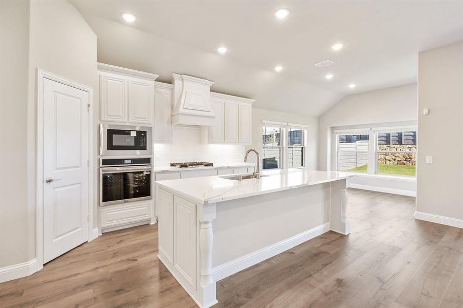 Furnished interior view inside a new home in Union Park Classic 60, Little Elm (Image 13).