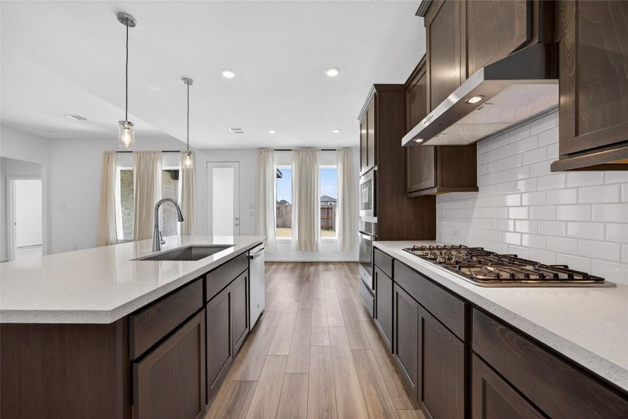 Furnished interior view inside a new home in Trillium, Richmond (Image 5). Furnished interior view inside a new home in Trillium, Richmond (Image 5).