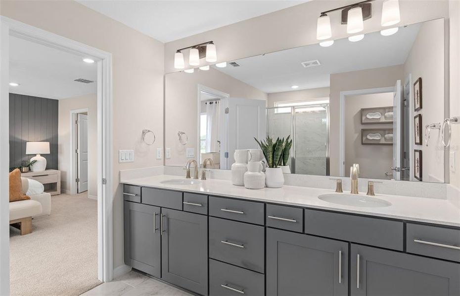 Furnished interior view inside a new home in Winding Meadows, Apopka (Image 24).