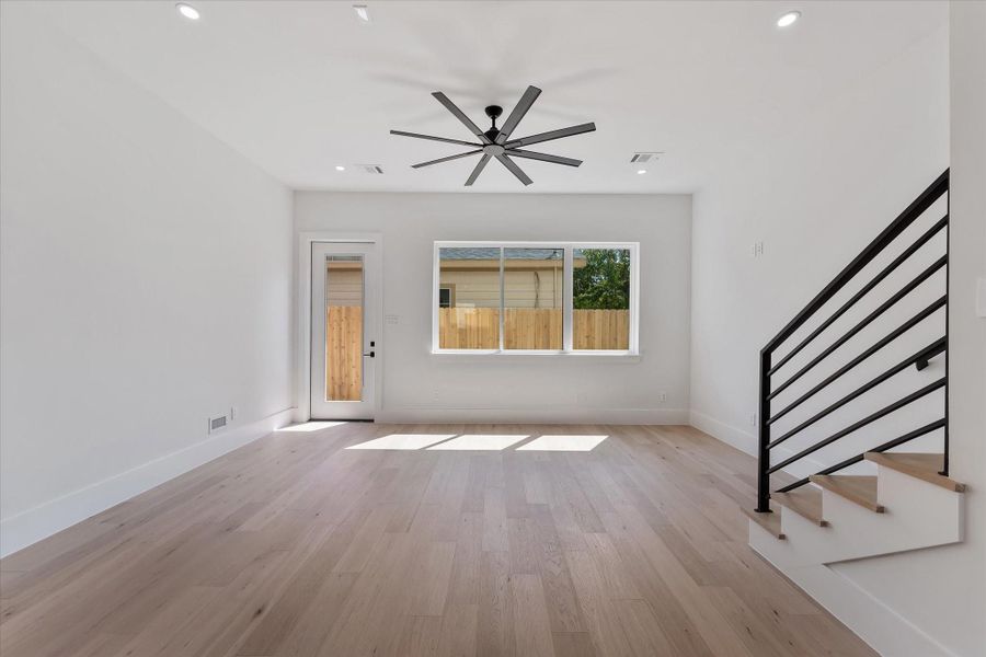 Spacious, unfurnished interior of a new home in , Houston (Image 24). Spacious, unfurnished interior of a new home in , Houston (Image 24).