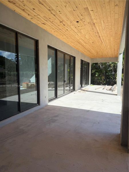 Exterior details and patio area of a home in , Pinecrest (Image 8). Exterior details and patio area of a home in , Pinecrest (Image 8).