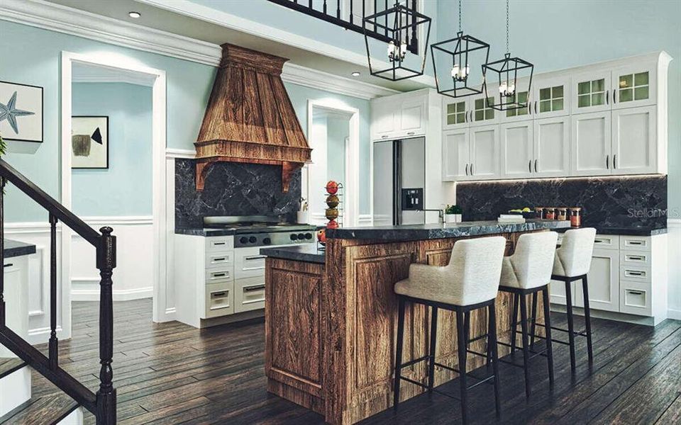 Furnished interior view inside a new home in , Dade City (Image 4).