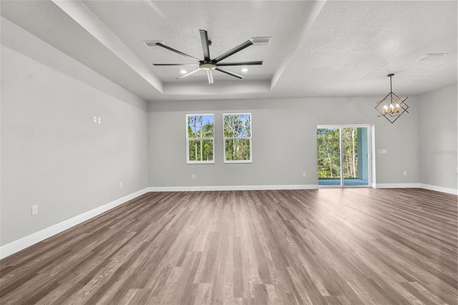 Spacious, unfurnished interior of a new home in , Weeki Wachee (Image 39).