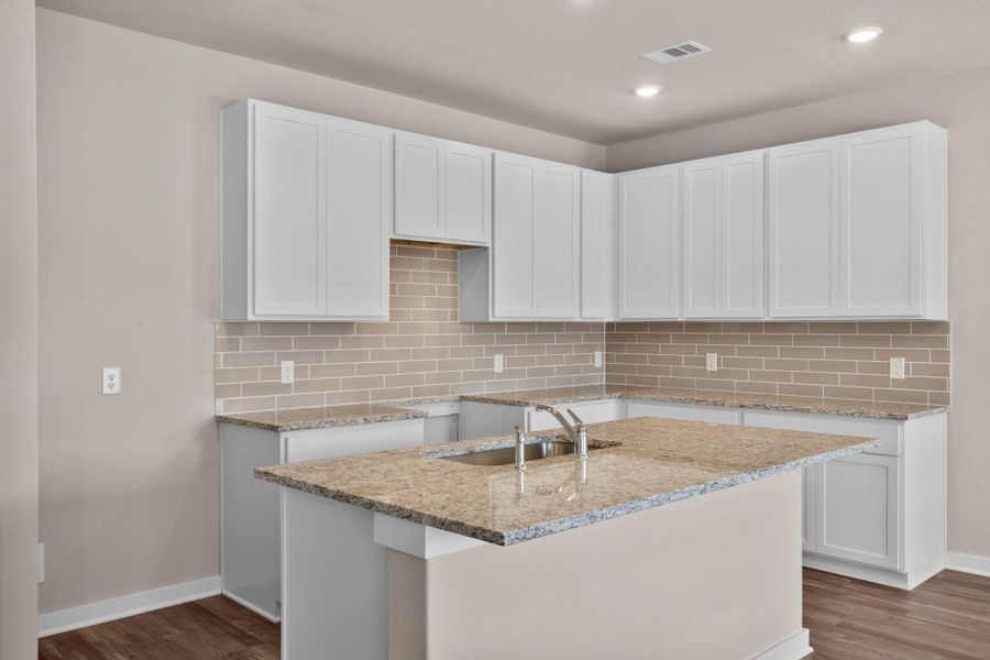 Furnished interior view inside a new home in Arabella on the Prairie 60', Richmond (Image 3).