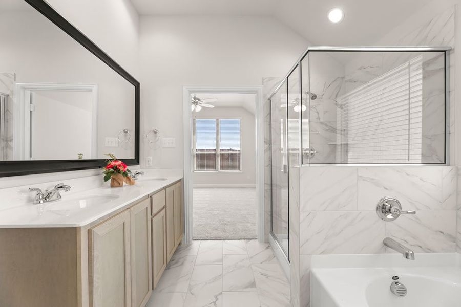 Representative exterior photo of a completed home built from the Cambridge by Impression Homes in Timberbrook, Justin, TX (Image 18). Representative exterior photo of a completed home built from the Cambridge by Impression Homes in Timberbrook, Justin, TX (Image 18).