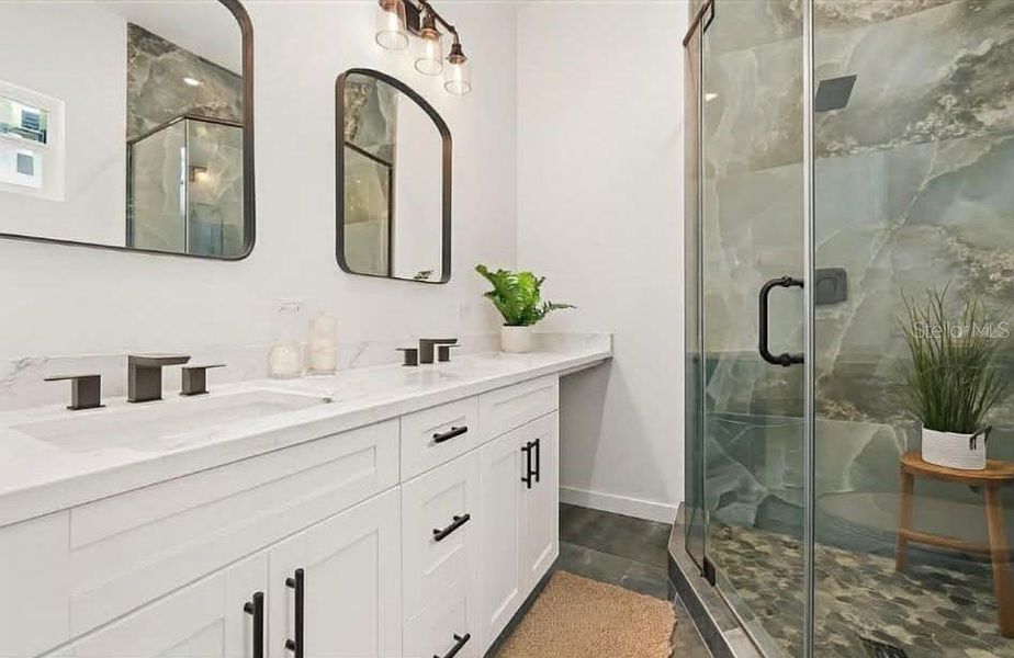 Furnished interior view inside a new home in , Safety Harbor (Image 8).