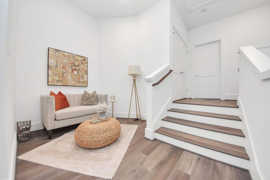 Furnished interior view inside a new home in Carver Landing, Houston (Image 17).