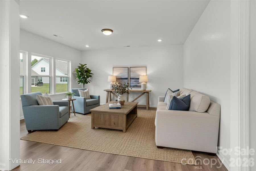 Furnished interior view inside a new home in Edgewater - The Links, Lancaster (Image 6).