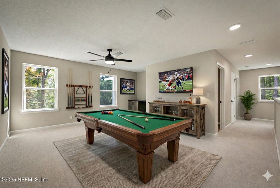 Furnished interior view inside a new home in , Green Cove Springs (Image 34). Furnished interior view inside a new home in , Green Cove Springs (Image 34).