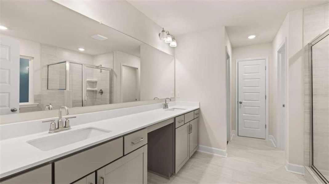Furnished interior view inside a new home in The Gates at Pates Creek, Hampton (Image 7). Furnished interior view inside a new home in The Gates at Pates Creek, Hampton (Image 7).