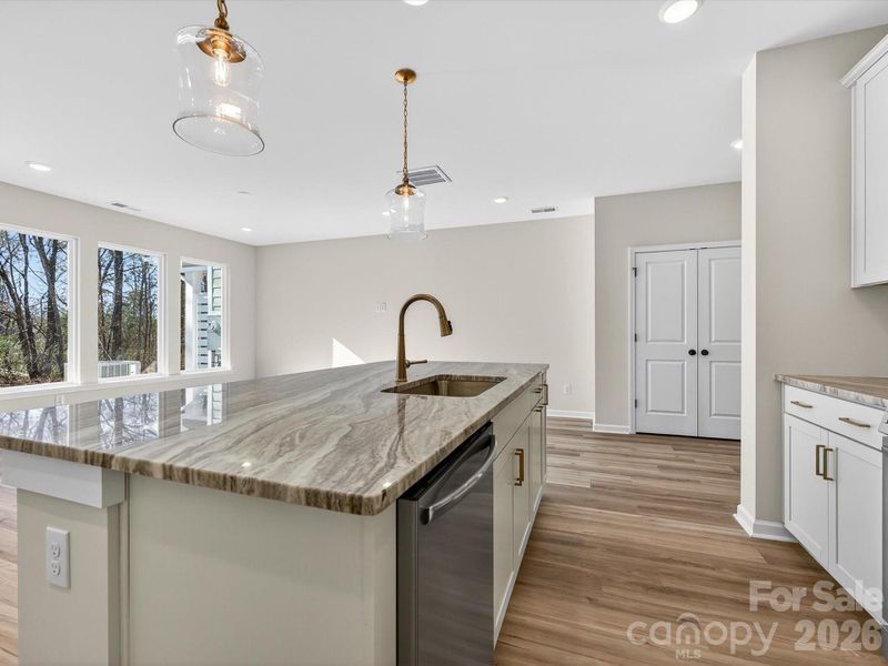 Furnished interior view inside a new home in Westview Towns, Waxhaw (Image 11).