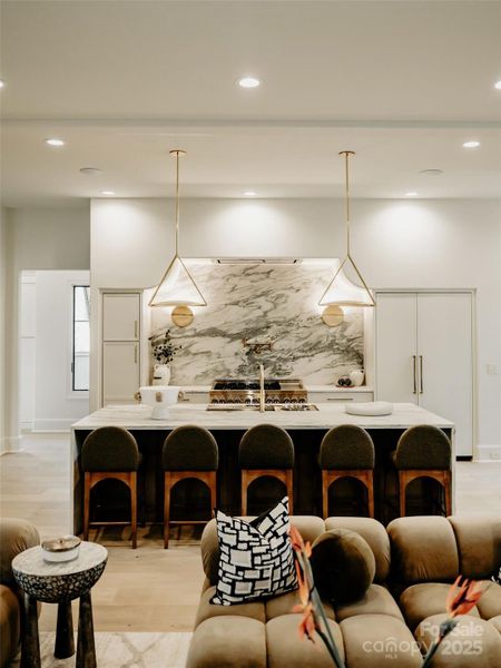 Furnished interior view inside a new home in , Charlotte (Image 16).