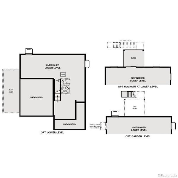 2D floor plan layout of this home in The Aurora Highlands, Aurora, CO (Image 4). 2D floor plan layout of this home in The Aurora Highlands, Aurora, CO (Image 4).