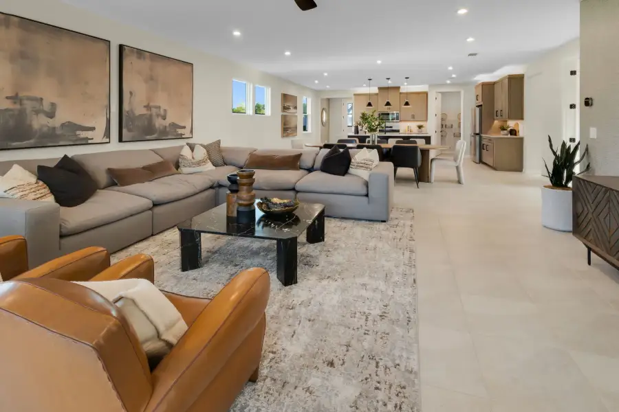 Furnished interior view inside a new home in RiverTown, St. Johns (Image 8).