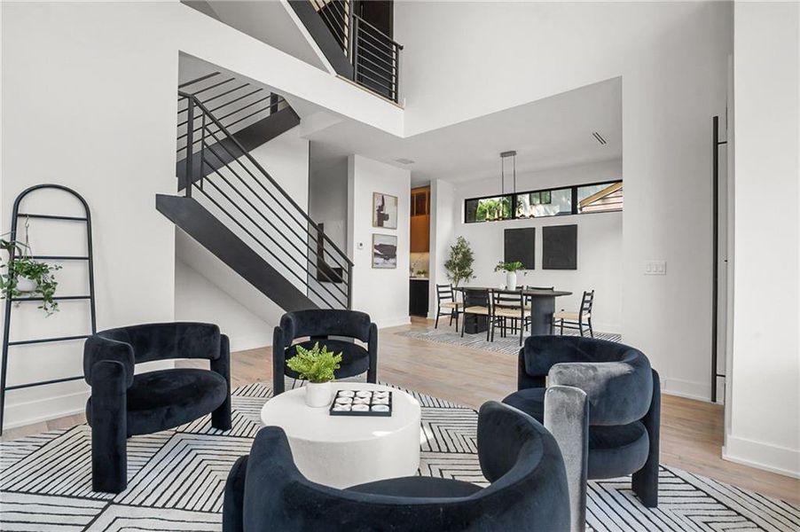 Furnished interior view inside a new home in , Atlanta (Image 38). Furnished interior view inside a new home in , Atlanta (Image 38).