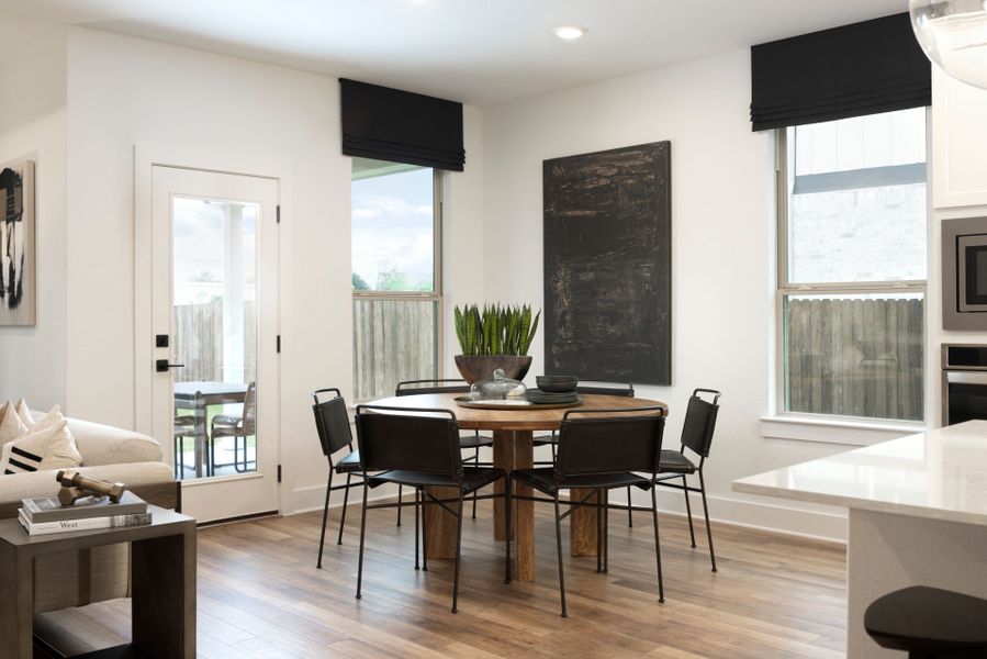 Furnished interior view inside a new home in Saddleback at Santa Rita Ranch, Liberty Hill (Image 5).