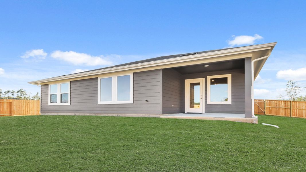 Exterior details of a home in New Waverly Station, New Waverly (Image 4).