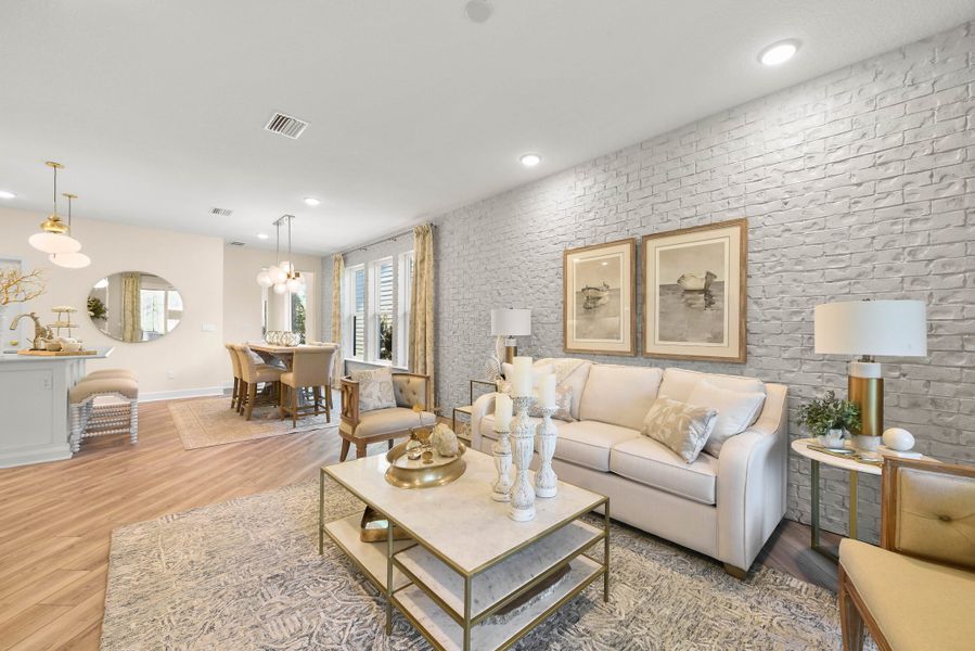 Representative furnished interior of a home built from the The Jackson by Providence Homes (Florida) in Reflections at Nocatee, Nocatee (Image 61). Representative furnished interior of a home built from the The Jackson by Providence Homes (Florida) in Reflections at Nocatee, Nocatee (Image 61).