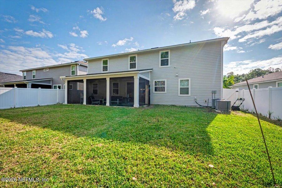 Exterior details and patio area of a home in RiverTown - Settlement, St. Johns (Image 23).