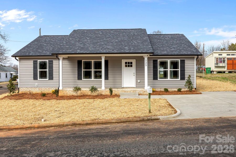 Exterior details and patio area of a home in , Norwood (Image 22).