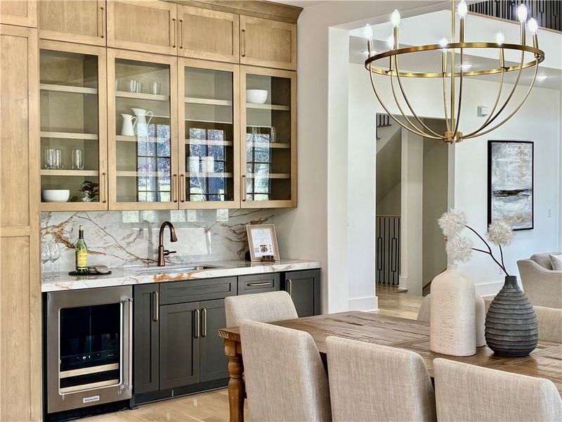 Furnished interior view inside a new home in , Roswell (Image 7).