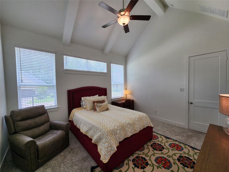 Furnished interior view inside a new home in The Woodlands Hills, Willis (Image 16).