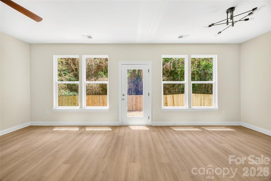 Spacious, unfurnished interior of a new home in , Charlotte (Image 20).