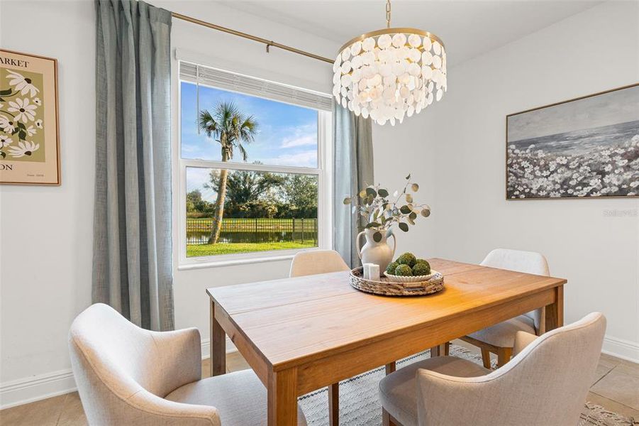 Furnished interior view inside a new home in Summerwoods, Parrish (Image 14). Furnished interior view inside a new home in Summerwoods, Parrish (Image 14).