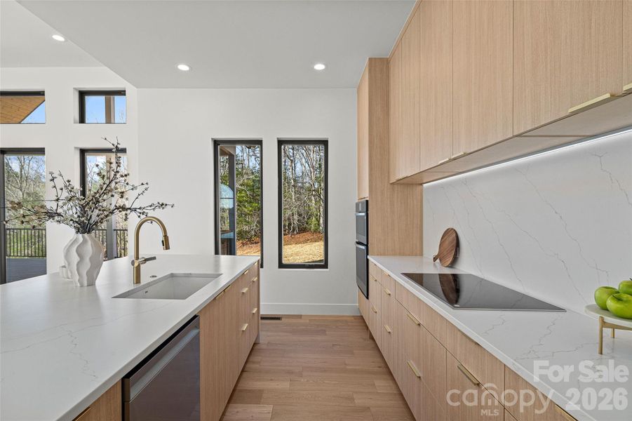 Furnished interior view inside a new home in , Fletcher (Image 10).
