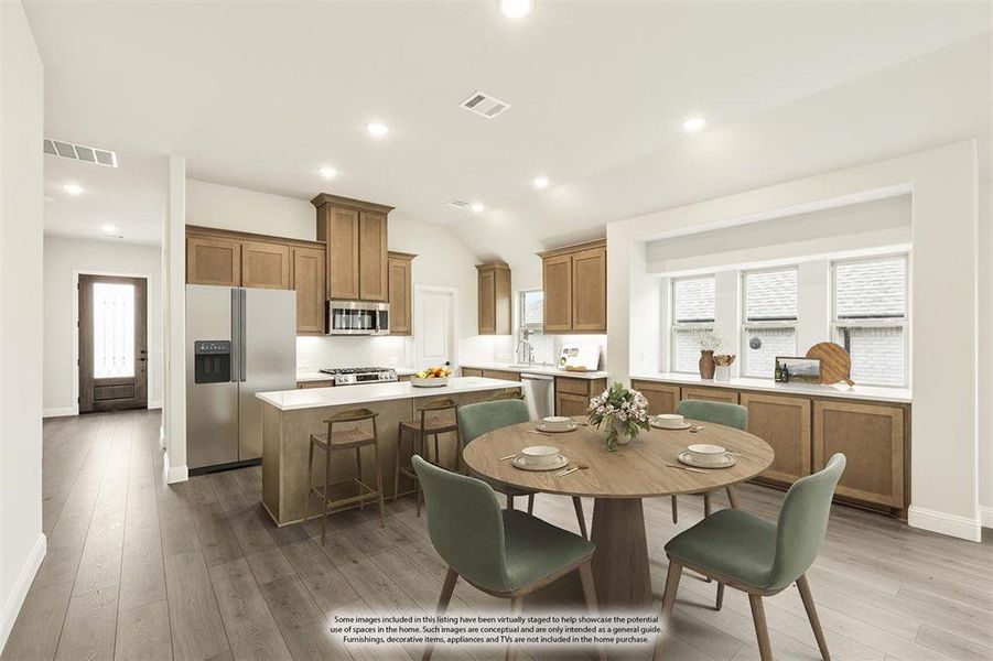 Furnished interior view inside a new home in Arcadia Trails Classic 60, Balch Springs (Image 8).