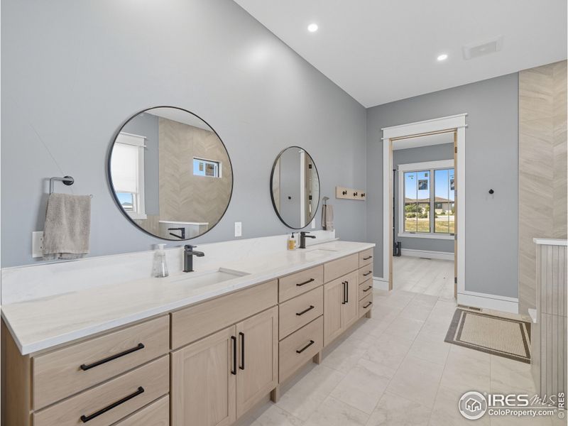 Furnished interior view inside a new home in , Fort Collins (Image 7). Furnished interior view inside a new home in , Fort Collins (Image 7).