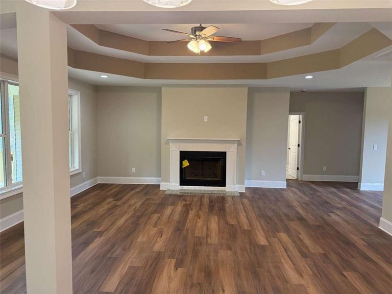 Spacious, unfurnished interior of a new home in , Mansfield (Image 34).