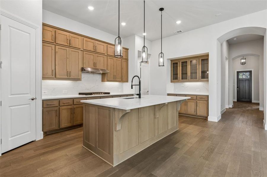 Furnished interior view inside a new home in , McKinney (Image 6).