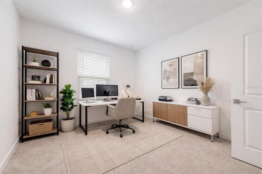 Furnished interior view inside a new home in , Palm Coast (Image 9).