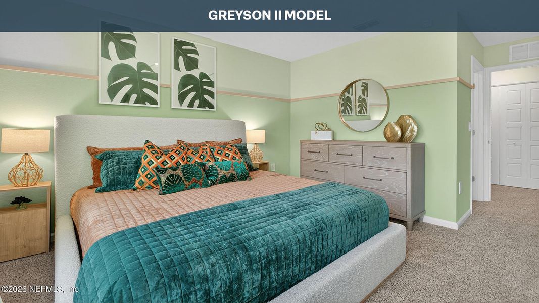 Furnished interior view inside a new home in Trout River, Jacksonville (Image 18).